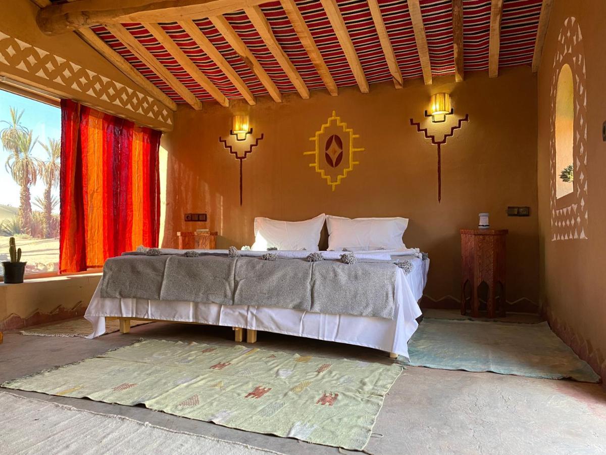 Camp Auberge Sahara Marokko M'Hamid Esterno foto