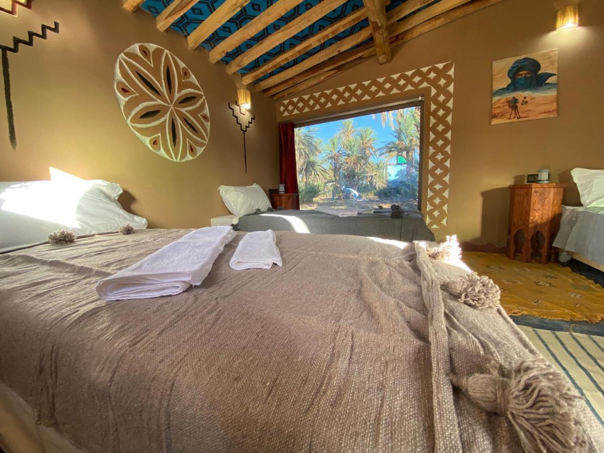 Camp Auberge Sahara Marokko M'Hamid Esterno foto