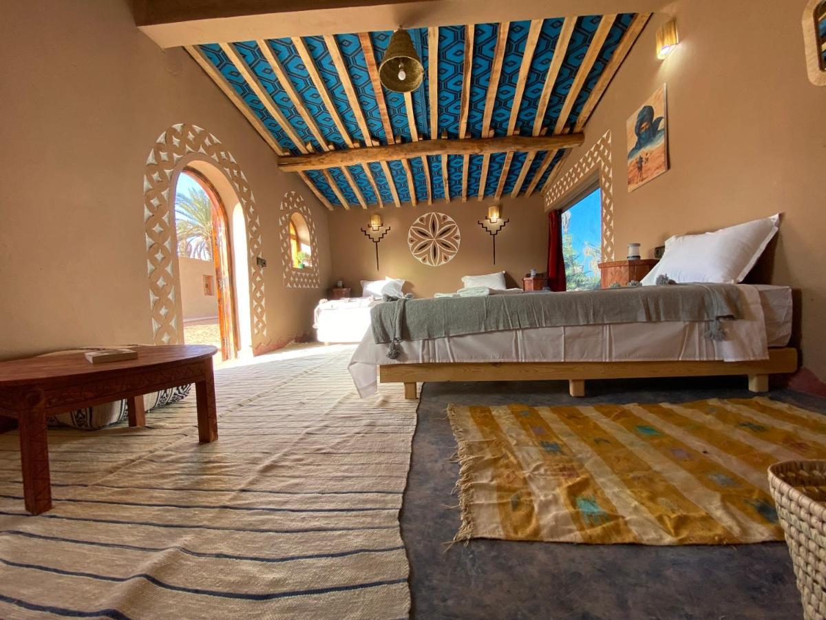 Camp Auberge Sahara Marokko M'Hamid Esterno foto