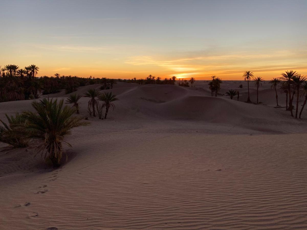 Camp Auberge Sahara Marokko M'Hamid Esterno foto