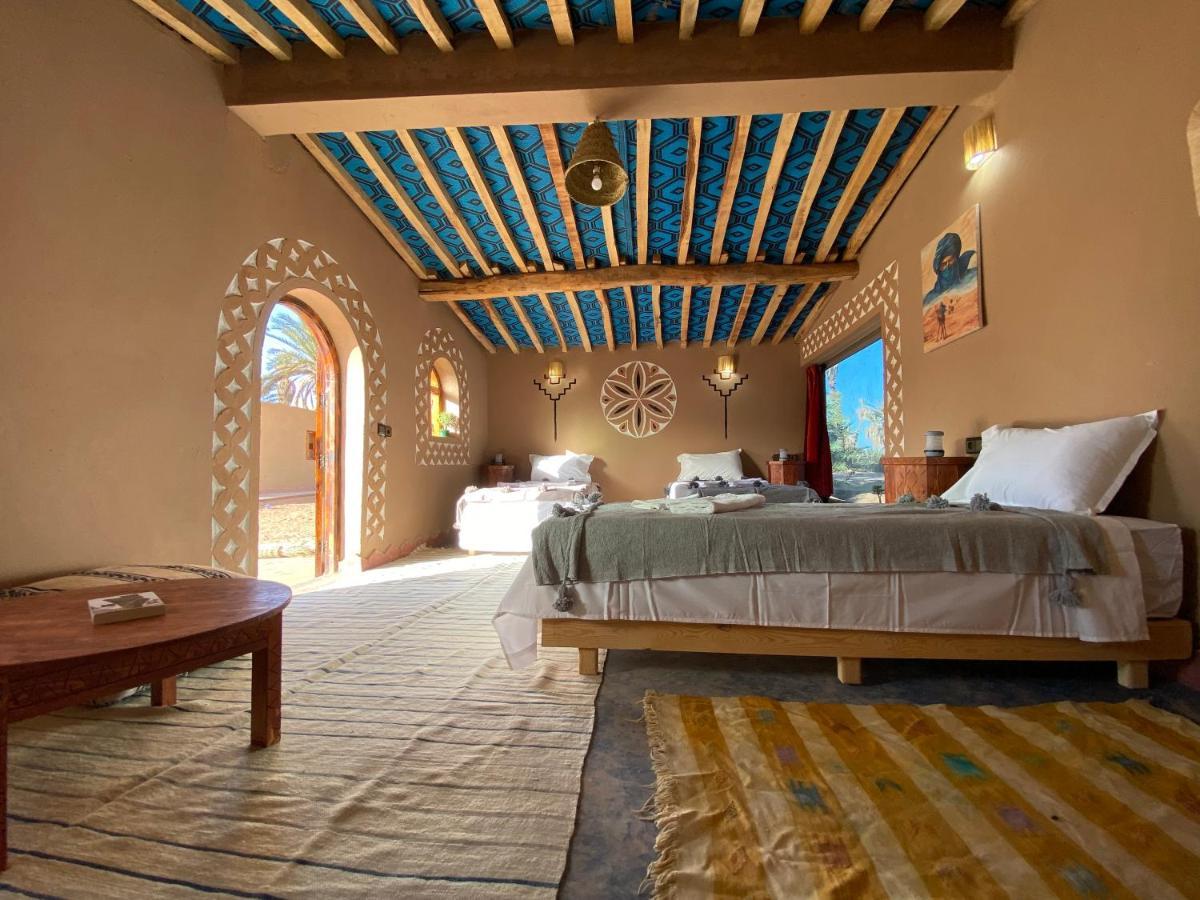 Camp Auberge Sahara Marokko M'Hamid Esterno foto