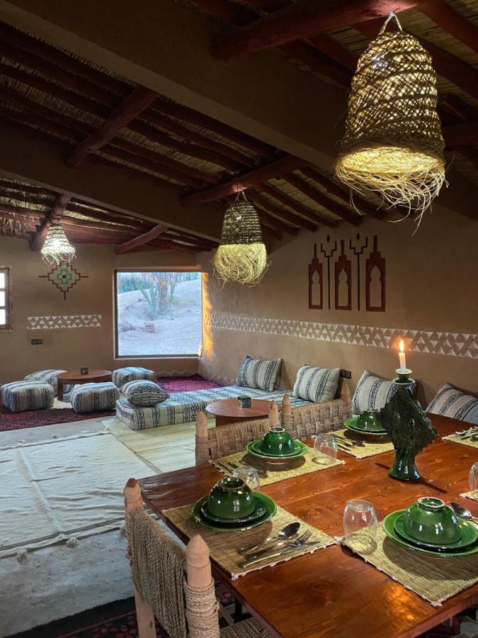 Camp Auberge Sahara Marokko M'Hamid Esterno foto