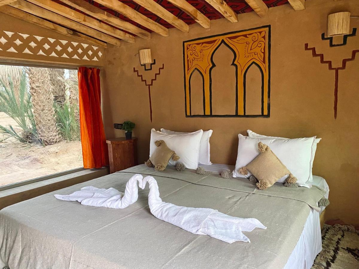 Camp Auberge Sahara Marokko M'Hamid Esterno foto