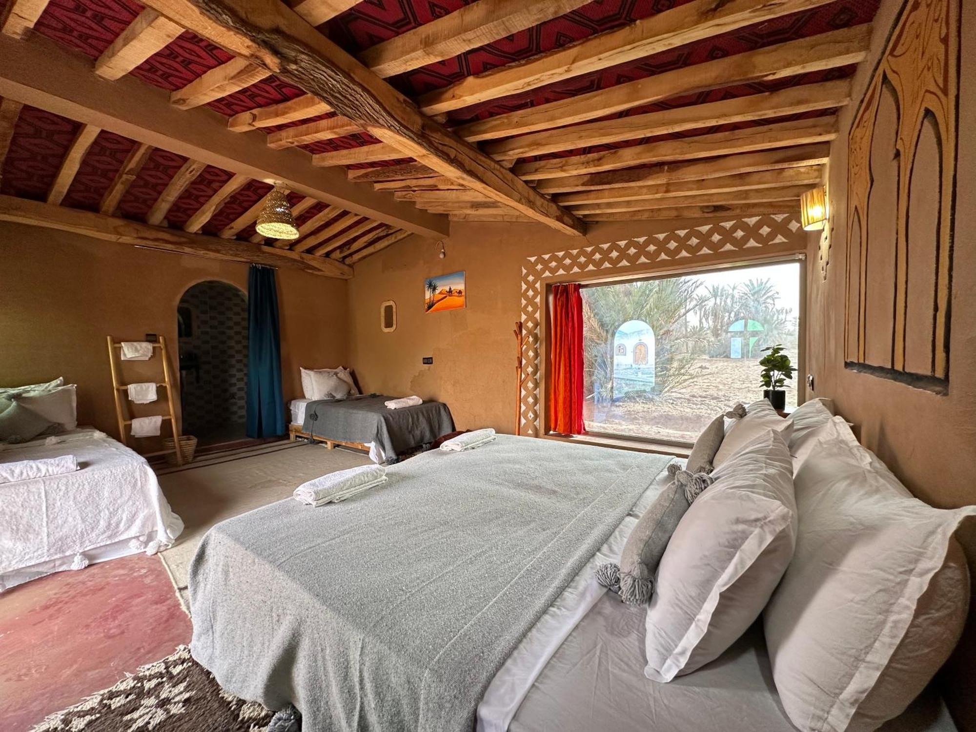 Camp Auberge Sahara Marokko M'Hamid Esterno foto